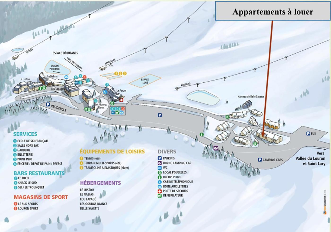 Apartmán Belle Sayette - A 200M Des Pistes - Pour 8 Personnes Génos Exteriér fotografie